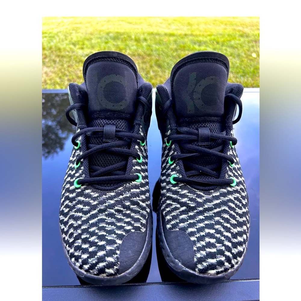 Nike KD Trey 5 VIII Black Illusion Green Kevin Durant